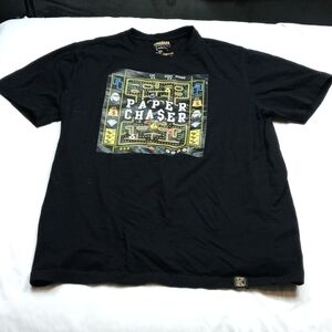 deKryptic Paper Chaser mens small t-shirt